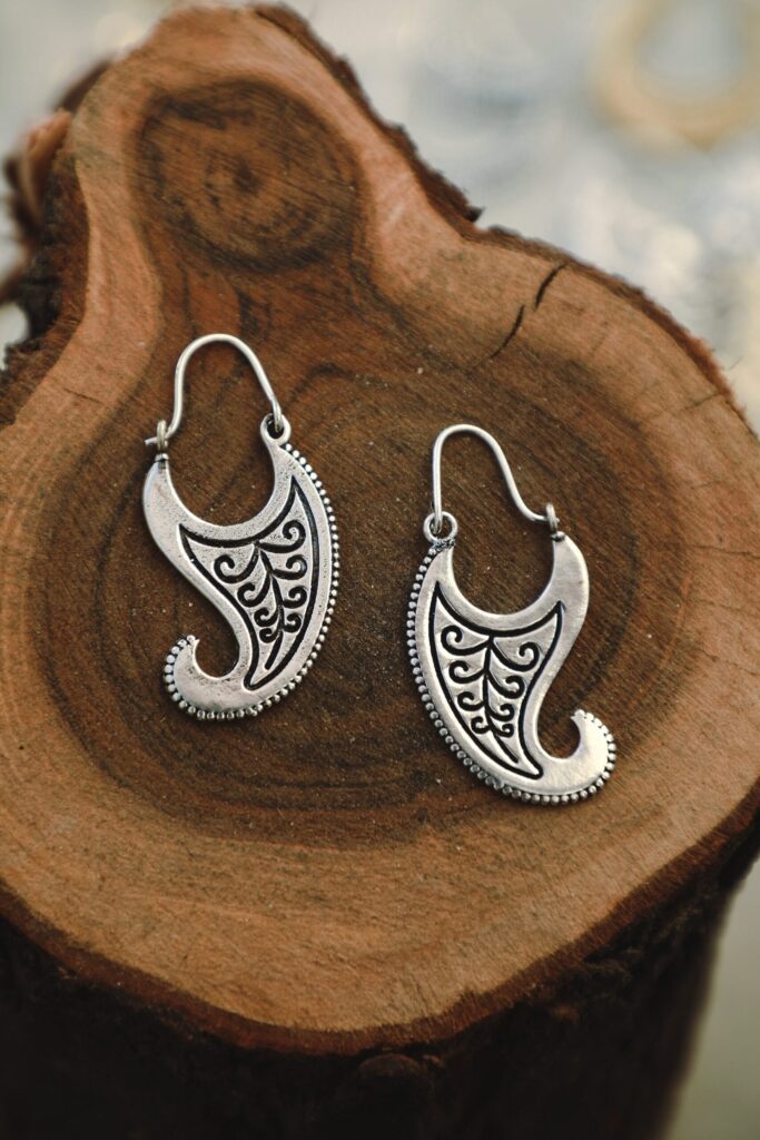 Boucles d’oreilles médiévales