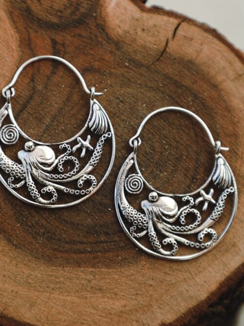 Octopus Earrings