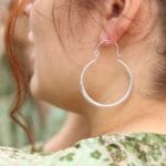 Circular Hoop Earrings