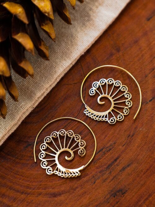 Egyptian Spiral Earrings