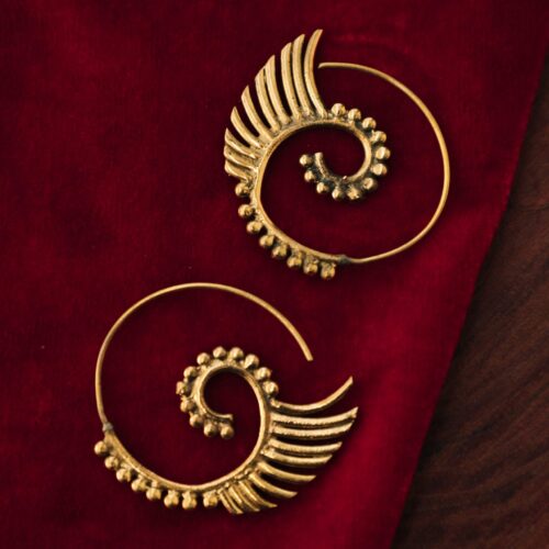 Egyptian Spiral Earrings