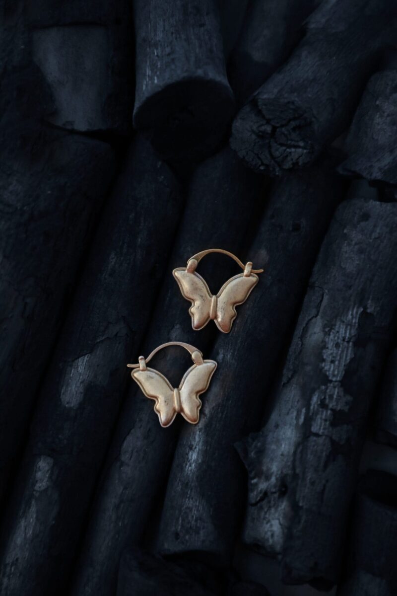 Boucles d’oreilles papillon