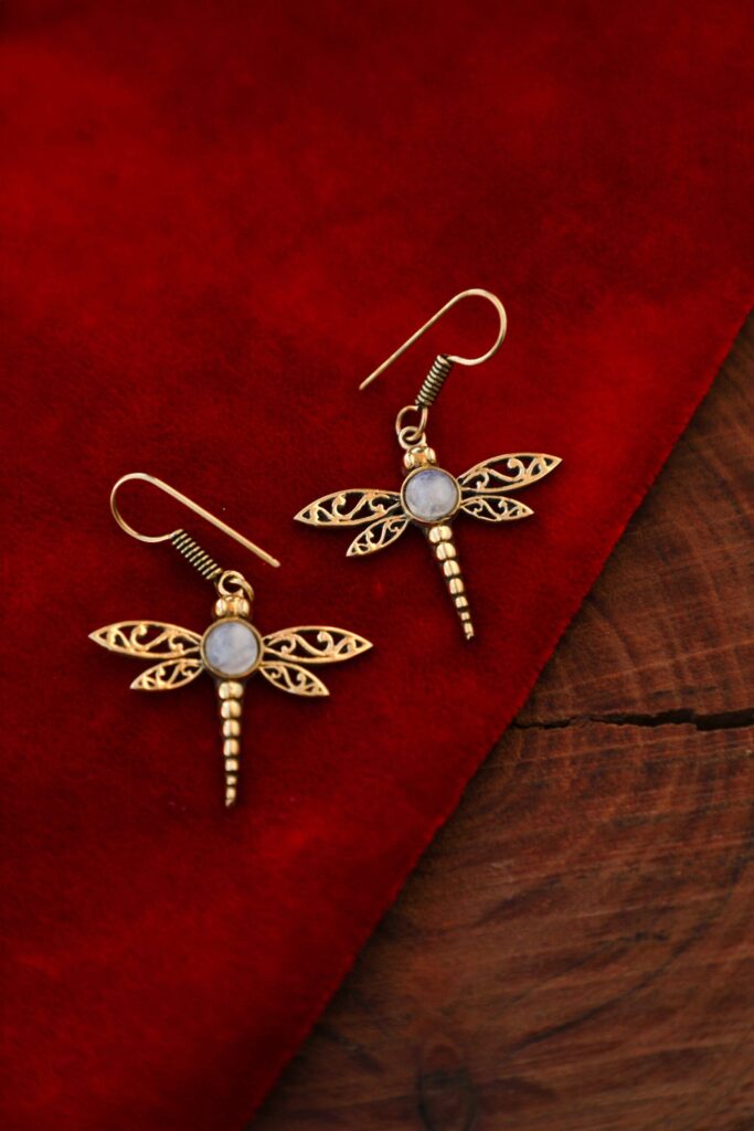 Boucles d’oreilles libellules