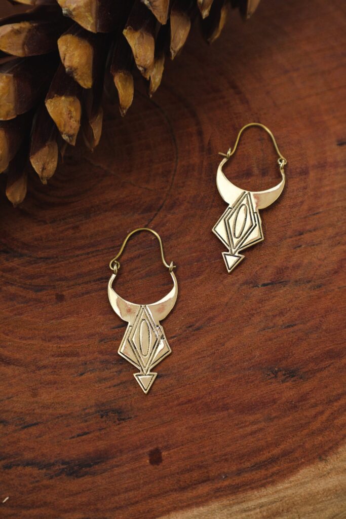 Boucles d’oreilles Moon Sphere