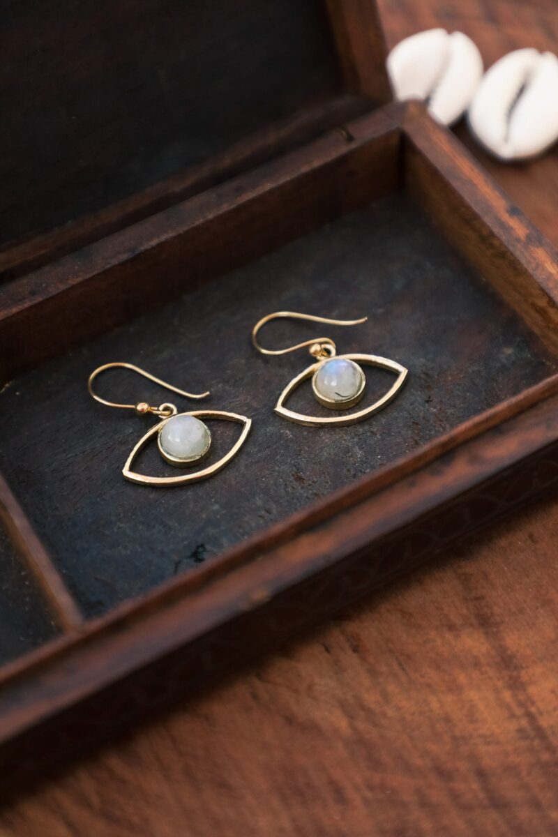 Pendientes de globo ocular