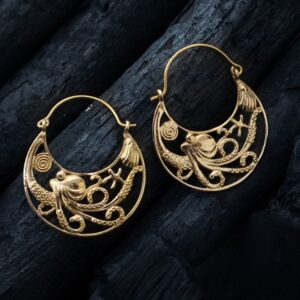 Octopus Earrings