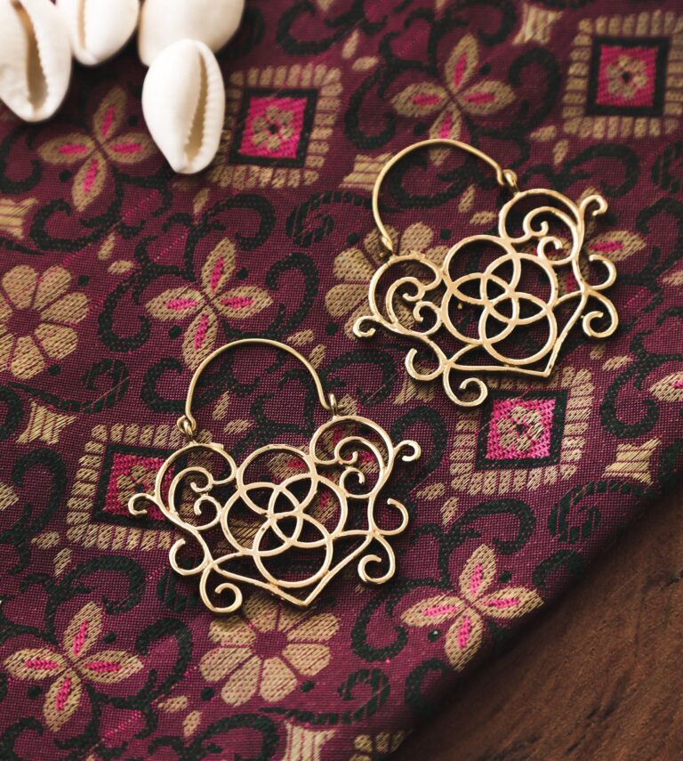 Boucles d’oreilles géométriques