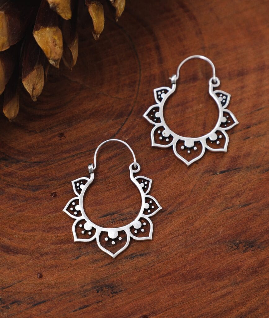 Sacred Hoop Earrings