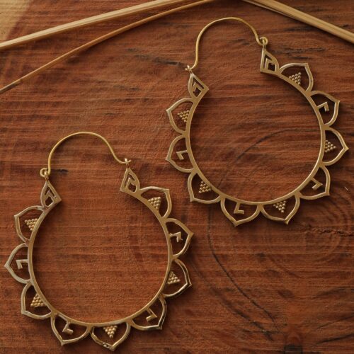 Big Mandala Earring