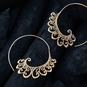 Orecchini a cerchio in oro