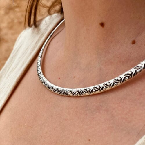 Silver Designed Necklace