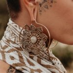 Grandes boucles d’oreilles Mandala