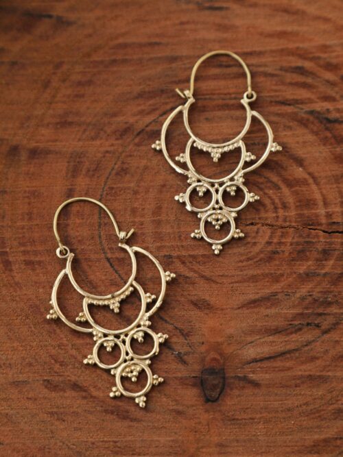 Circle Dots Earrings