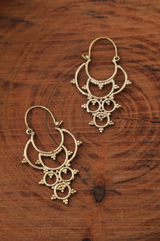 Pendientes Circle Dots