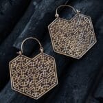 Hexagonal Earrings