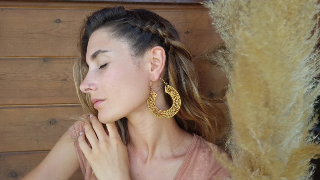 Big Mandala Earrings