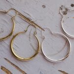 Circular Hoop Earrings