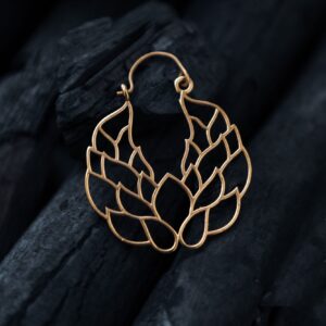 Orecchini Loto d'Oro