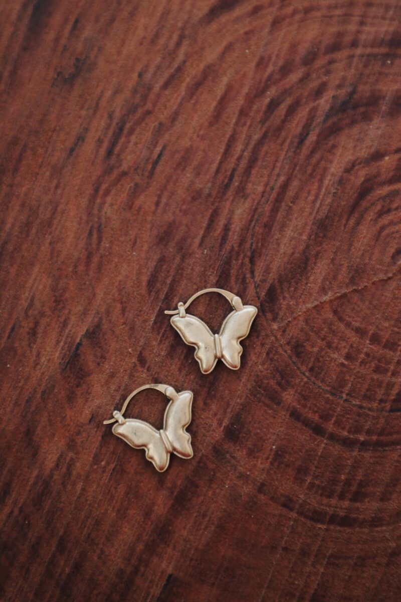 Boucles d’oreilles papillon