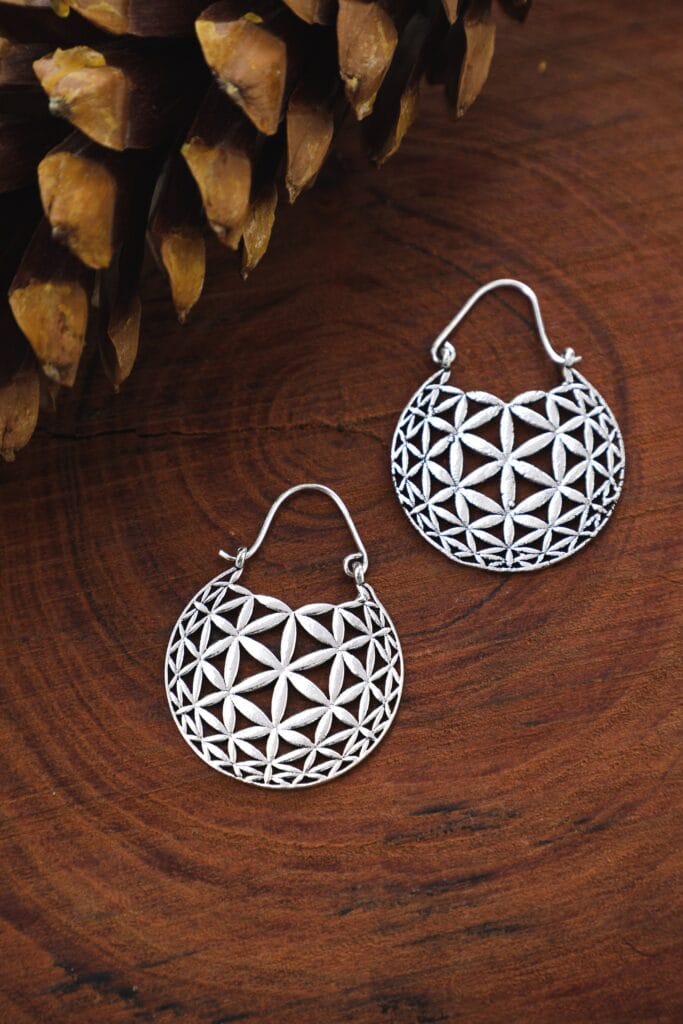 Flower Of Life Earrings