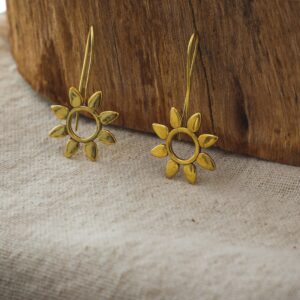 Pendientes de flores