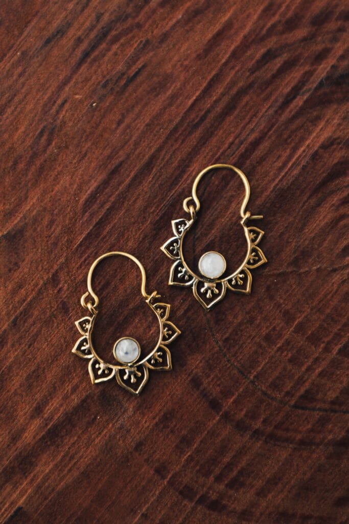 Moonstone Earrings