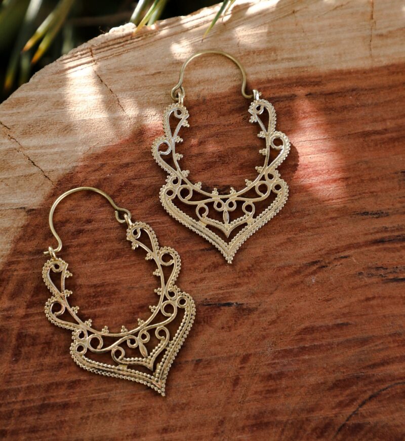 Boucles d’oreilles Yoga Lotus