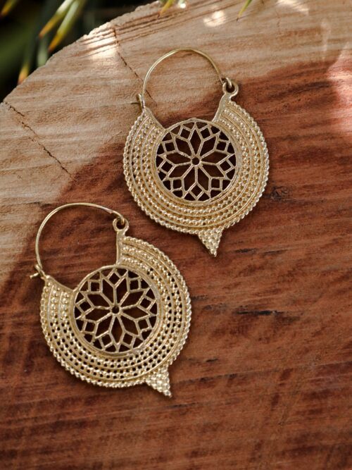 Ethnic Mandala Earrings