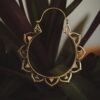 Mandala Hoop Earrings