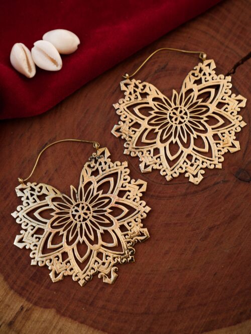 Floral Mandala Earrings