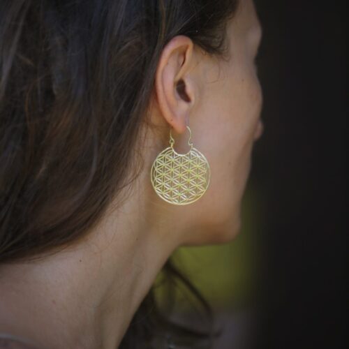 Flower Of Life Earrings