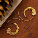 Gold Leaf Earrings