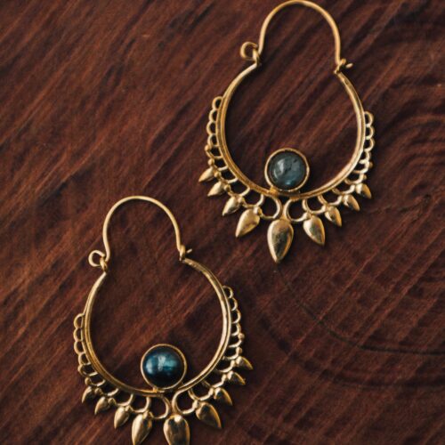 Labradorite Earrings