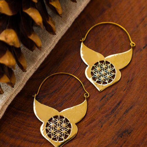 Pendientes de aro gitano