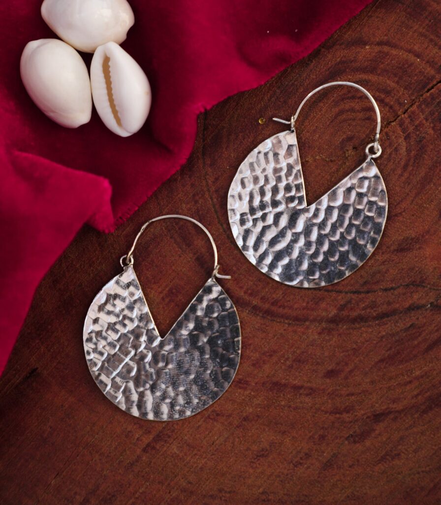 Hammered Earrings
