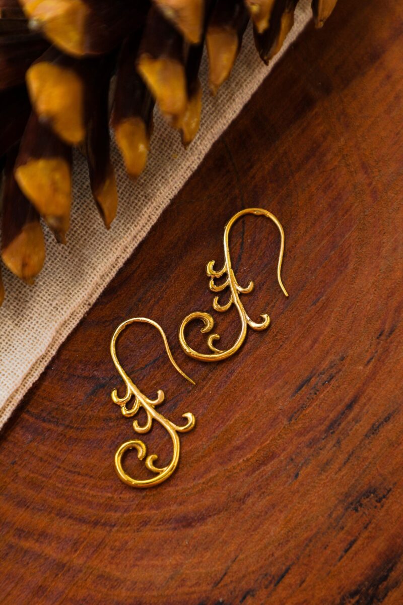 Boucles d’oreilles pendantes Mandala