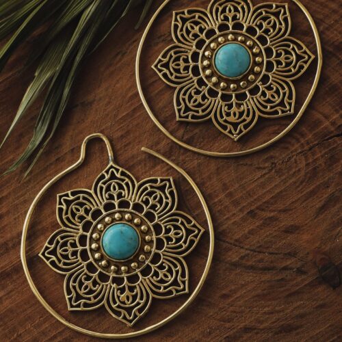 Large Mandala Earrings