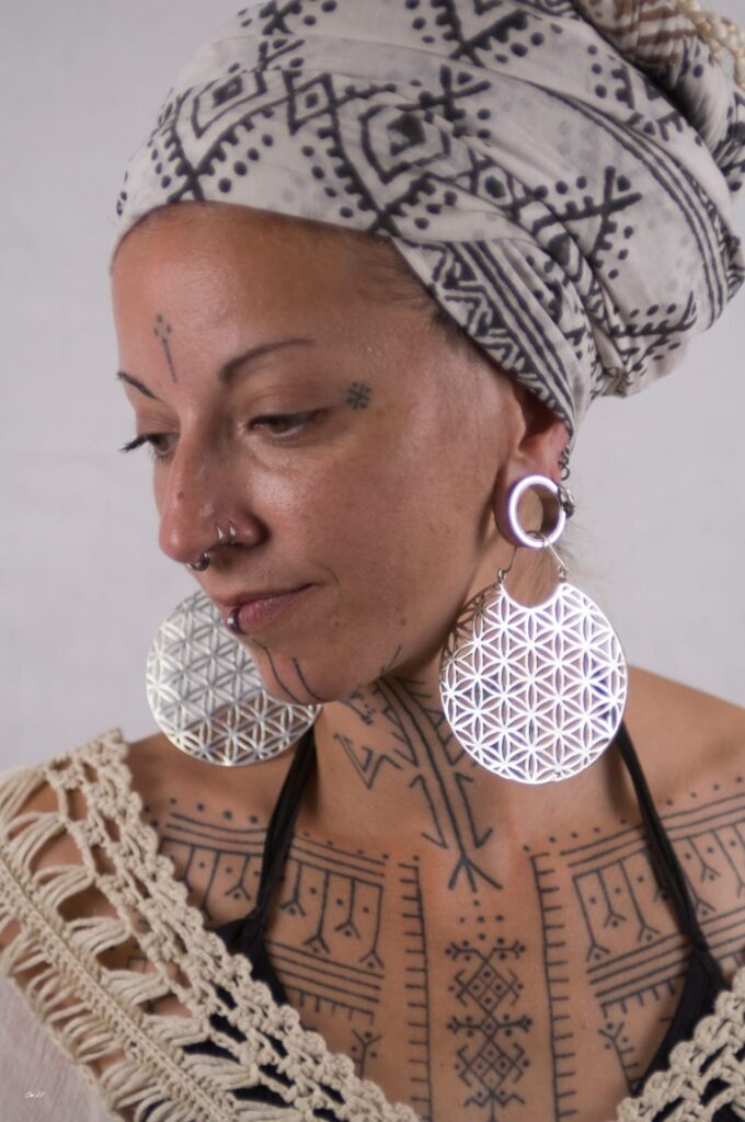 Flower Of Life Earrings