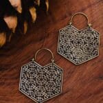 Hexagonal Earrings