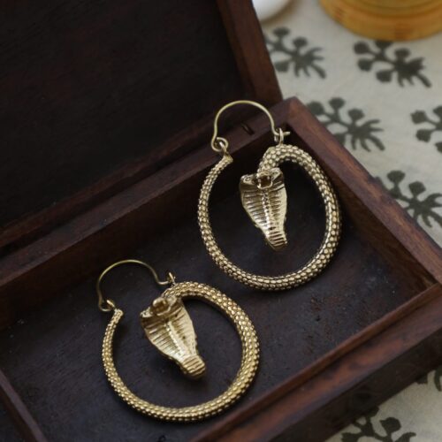 Boucles d’oreilles Cobra