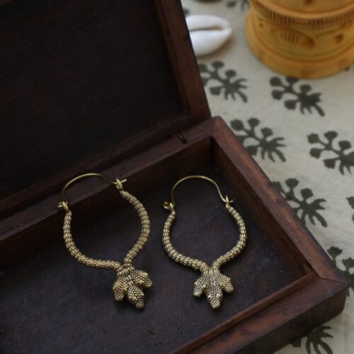 Tri Snake Earring