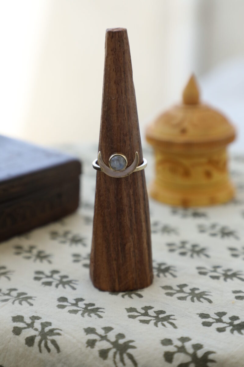 Himmlischer Mondphasenring