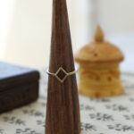 Minimalist Diamond Shaped Ring