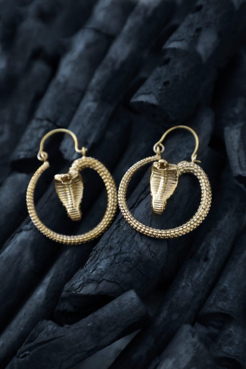 Boucles d’oreilles Cobra