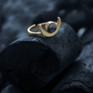 Himmlischer Mondphasenring