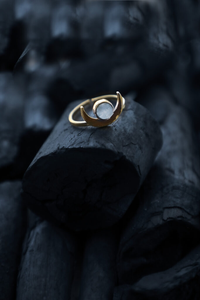 Celestial Moon Phase Ring