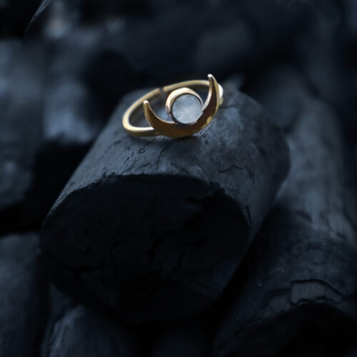 Celestial Moon Phase Ring