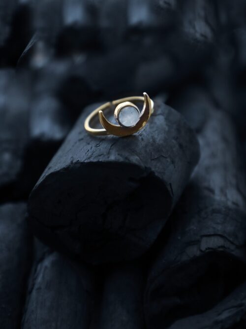 Celestial Moon Phase Ring