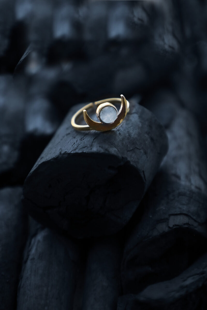 Himmlischer Mondphasenring