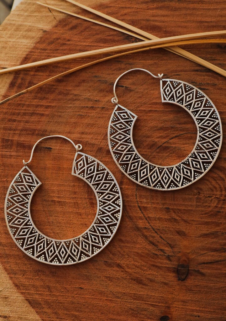 Big Mandala Earrings